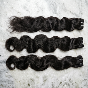 Cabello humano remy virgen de ondas profundas, cabello indio Virgen sin procesar de alta calidad, venta al por mayor, 2014 - Product Image 1