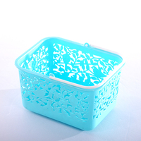 Meilleur prix Paniers de courses en plastique Petits paniers Mini paniers avec poignées