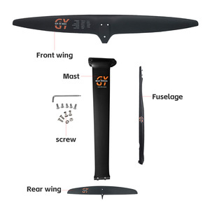 New Design GY1051 Hydrofoil Carbon Wingfoil Board Unisex Ocean Waters Efoil Surfing Wing <strong>Foil</strong> <strong>Pumping</strong> Complete Hydrofoil Set