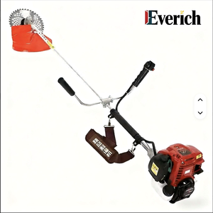 Cortasetos de gasolina de alta calidad con una sola cuchilla y pértiga larga para un corte eficiente de césped y maleza - Product Image 1