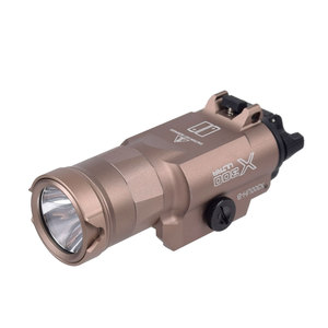 X300UH-B x300 पर लेमबुल सामरिक नेतृत्व वाला प्रकाश स्थिर/क्षणिक फ्लैश लाइट ब्लैक/टैन फ्लैशलाइट उपयोग क्र123a - Product Image 5