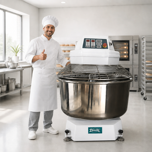 Nouvelle Pétrin Spirale Industrielle 125kg Farine 200kg Capacité Pâte Bol 320L 13.5KW Machine à Pétrir Double Vitesse pour Boulangerie <span class=keywords><strong>Blé</strong></span> - Product Image 1