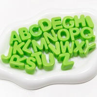 Offre Spéciale Perles Lettres Acryliques 6mm à Grand Trou Couleur Unie DIY pour Breloque Nom en Paracorde et Breloque de Sac