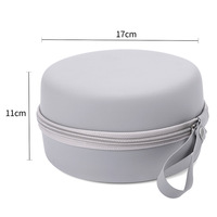 En stock, sac de rangement pour coussin de nuque en mousse à mémoire de forme en forme de U, étanche, avec fermeture éclair, en EVA, portable, pour voyage, étui à main