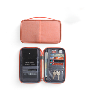 Porte-monnaie multifonctionnel portable imperméable en nylon tendance avec fermeture éclair, emplacements pour cartes et poche transparente pour carte d'identité - Vente flash - Product Image 6