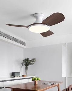 Lampu langit-langit rumah sederhana Modern 2025, lampu plafon LED listrik terintegrasi kecepatan bervariasi untuk ruang makan dan ruang tamu - Product Image 4