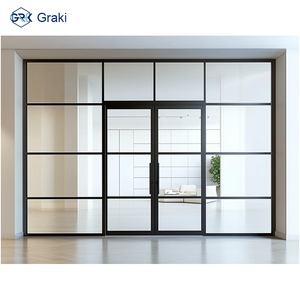 جدران فاصلة مكتبية حديثة من الألومنيوم من جراكي مع خاصية امتصاص الصوت وبناء متين - Product Image 2