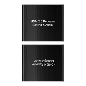 1x1 4K HDMI2.0 Repeater trích xuất âm thanh 8 bit HDR Scaler đầu ra SPDIF optocal đầu ra âm thanh