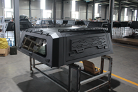 Auvent de camion rétractable en alliage d'aluminium haute performance, imperméable, double cabine, hardtop, pour pick-up 4x4