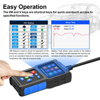 2025 nuevo T200 OBD2 escáner herramienta de diagnóstico de coche Universal-lector de código de motor y probador de batería para todos los vehículos de protocolo OBDII