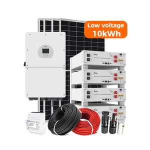 Complete Set 10Kw Solar Panels <b>System</b> 5000 W on Off <b>Grid</b> Solar <b>System</b> 5KW Solar Energy Home <b>System</b> - Product Image 1