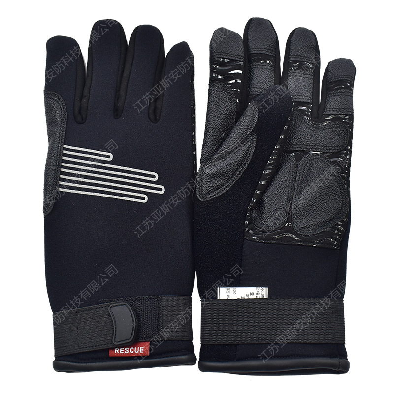 Guantes de rescate acuático
