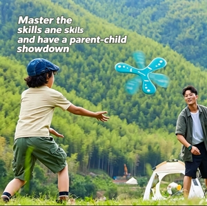 Boomerang de Tres Aspas de Goma para Deportes al Aire Libre, Juguete para Niños y Adolescentes, Lanzamiento Manual, Dardo de EVA Suave de Tres Aspas, Venta al Por Mayor - Product Image 3