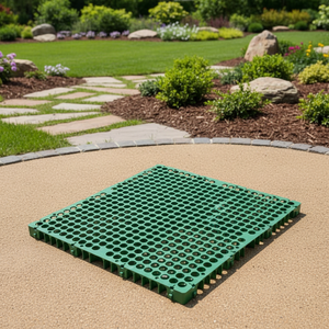 Barrière racinaire composite en géotextile non tissé alvéolé 20-30, panneau de drainage pour toitures, terrasses et allées paysagères - Product Image 5