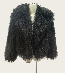 Abrigo Viviblook Z0205TP para Mujer, Chaqueta de Invierno con Piel Sintética, Estilo Cardigan - Product Image 2