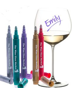 Los rotuladores para copas de <span class=keywords><strong>vino</strong></span> no tóxicos también se pueden usar en platos de cerámica. - Product Image 4