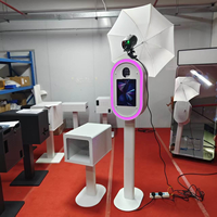 Machine photomaton XLP en métal à hauteur réglable, impression instantanée en libre-service, kiosque pour événements, location pour mariage et fête