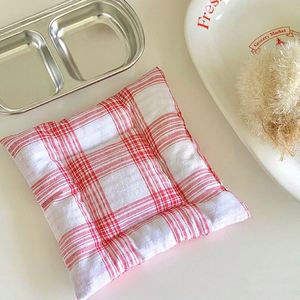 Promotional Fabric Drink Coaster Insulation <b>Teacup</b> Tea Mat Cotton Coasters for Table Decoration Accessories - Product Image 1