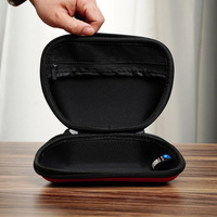 Boîte de rangement portable pour manette PS4/PS5 en EVA imperméable et durable avec fermeture éclair, antichoc, anti-chute, anti-poussière