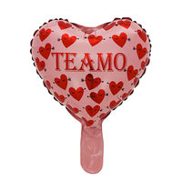 Emay 10 pouces gros coeur je t'aime espagnol TeAmo feuille ballons saint valentin décoration de fête de mariage
