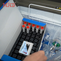 Étiquette de capteur de température RFID NFC, surveillance en temps réel, étiquette IoT vierge / imprimée, adhésive, UHF+NFC, enregistreur de données