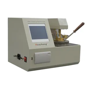 Huazheng produttore astmd93 dispositivo di test del punto di infiammabilità a tazza chiusa pensky martora tester del punto di infiammabilità