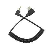 Cable de Control Remoto USB Tipo C de 2.5mm con Resorte para Cámaras SC RSS-P a GH4 GH5 G7 G8 G9, Revestimiento de PVC y Blindaje Combinado