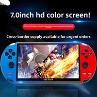 Console de jeu portable X12 PLUS à grand écran de 7 pouces, 4K HD, compatible Switch 2, sans fil, mémoire 16 Go, double joystick, rétro PSP