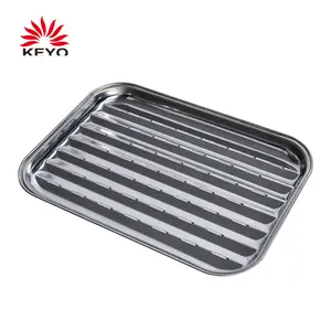 BBQ सामान गैर छड़ी 430 स्टेनलेस स्टील Bakeware