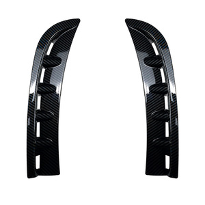 Mercedes-Benz CLS-Class Front Bumper Air Intake Fan Blade Carbon Fiber Texture ABS Modification 2018-2021 - Product Image 4