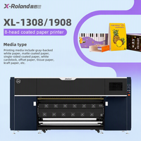 Imprimante jet d'encre numérique X-Roland XL-1308 à 8 têtes I3200, largeur 1300 mm, encre pigmentée 8 couleurs pour impression sur papier couché