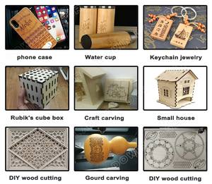 New design Co2 Laser marking machine for <b>wood</b> ceramics non-metal <b>desktop</b> CO2 Laser Marking Machine with high quality - Product Image 2