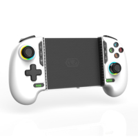 Manette mobile sans fil pour Nintendo Switch/Android/PC-Fonction Turbo, cercle lumineux RVB