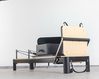LUMINE Réformateur de Pilates en aluminium durable, portable, multifonctionnel, écologique, réglable, pour le yoga, l'étirement et la santé