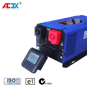 Convertisseur de fréquence <span class=keywords><strong>ADDX</strong></span> à onde sinusoïdale pure 3/5/6KW 12V/24V/48V DC vers AC pour voiture avec garantie d'un an - Product Image 3