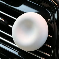 Diffuseur de parfum pour voiture Finru, clip de ventilation rond en céramique, huile essentielle longue durée, désodorisant automobile, mini parfum