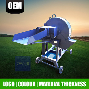 Trituradora de césped de alta resistencia de 500 kg/h, máquina cortadora de paja, nuevo rodamiento de motor para alimentación de ganado, agricultura agrícola - Product Image 2