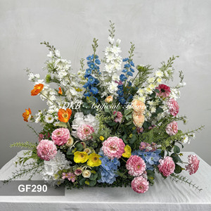 DKB factory <strong>cheap</strong> custom tropical aisle <strong>flowers</strong> durable artificial colorful wildflower wedding aisle <strong>flowers</strong> - Product Image 2