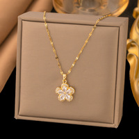 Colliers et chaînes de mode raffinés plaqués or 18 carats, anti-ternissement, anti-allergiques et inaltérables