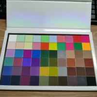 Personnalisé Votre Propre Logo Pigmenté Petit quantité minimale de commande Marque Privée 9 Couleur DIY Ombre À Paupières Palette De Fard À Paupières