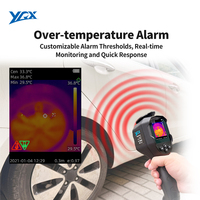 Caméra thermique infrarouge portable YXI96 Pro, caméra d'imagerie thermique réseau, IP54, OEM/ODM, caméra de dépistage thermique