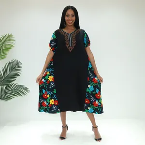 Pakaian Afrika kain abaya direkomendasikan AY Fashion AD302-A34 Kamerun kaftan kaftan