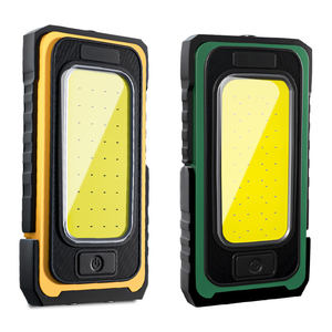 Foco LED Solar IP65, Lámpara de Trabajo COB, Linterna Portátil, Luz de Camping, Linterna de Búsqueda, Tipo USB o Solar, Luz de Emergencia - Product Image 1