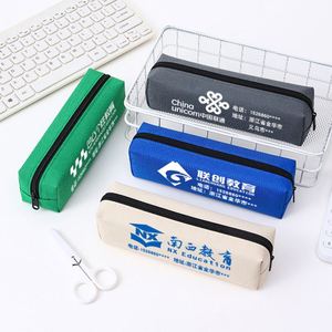 Estuche para Lápices de Gran Capacidad con Logotipo Personalizado, Bolsa de Color Sólido para Niñas, Hermosa y Práctica para la Escuela - Product Image 2