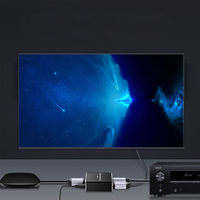 Répartiteur audio 4K HD avec décodage, sortie audio numérique analogique 3,5 mm, convertisseur optique SPDIF, décodeur vidéo
