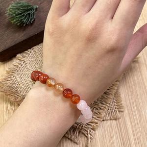 Natural Stone <b>Bracelet</b> Colorful Glass Beaded Spiritual Growth Leading Factory for Wholesalers Flexible Payment Terms - Product Image 3