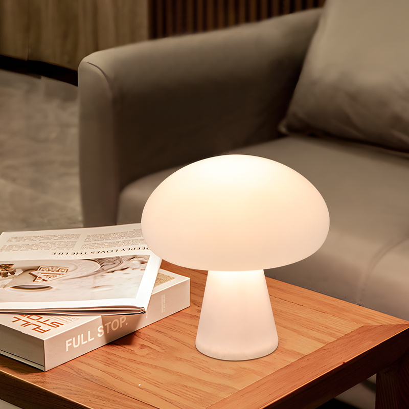 LED Mushroom Lamp Charging Three Color