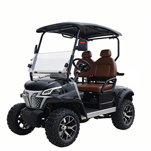 Voiturette de <span class=keywords><strong>golf</strong></span> électrique tout-terrain de luxe haute performance 6 places pour <span class=keywords><strong>camping</strong></span>, certifiée DOT, CE/GCC/EEC, personnalisable - Product Image 2