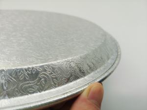 12 16 18 pulgadas sartenes de <span class=keywords><strong>pizza</strong></span> inteligentes grandes y grandes sartén redonda de papel de aluminio de alta calidad para máquina expendedora de <span class=keywords><strong>pizza</strong></span> - Product Image 2