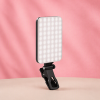 Mini Lampe LED Magnétique Rechargeable à Clip pour Selfie, Vidéo, Diffusion en Direct et Vlog – Portable pour Téléphone et Photographie